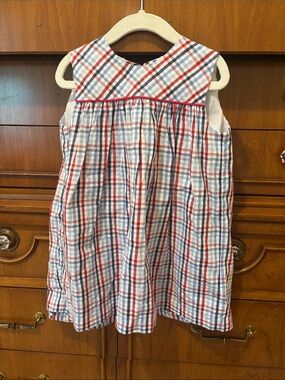Little English plaid sundress